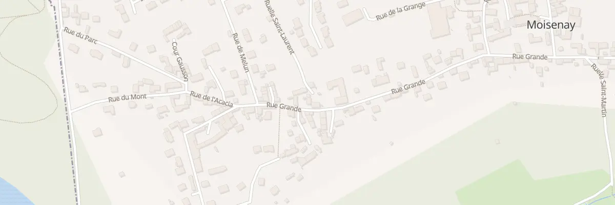 Plan du 51 Rue Grande à Moisenay