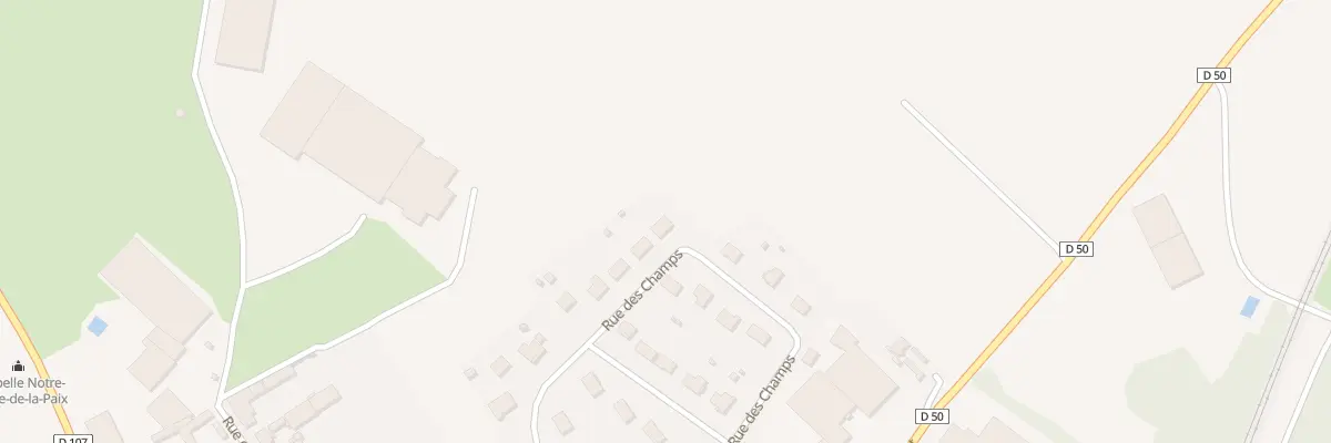 Plan du 8 Rue des Champs à Miraumont