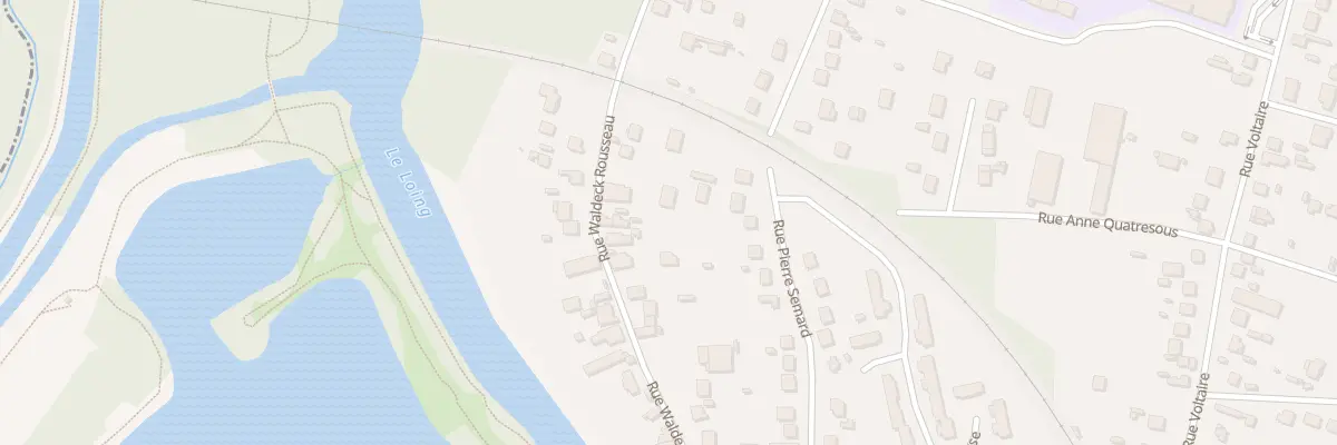 Plan du 92T Rue Waldeck Rousseau à Châlette-sur-Loing