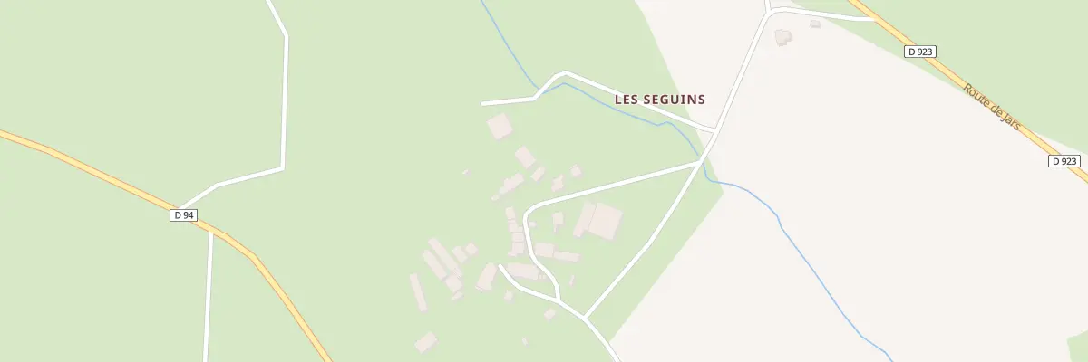 Plan du 6 Les Seguins à Menetou-Râtel