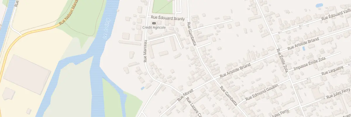Plan du 34B Rue Gambetta à Châlette-sur-Loing