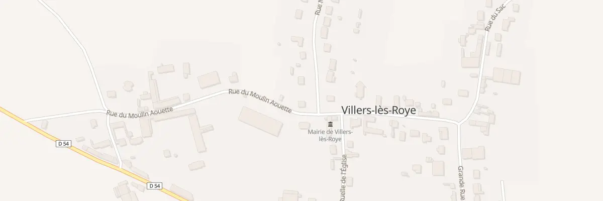 Plan du 2 Rue du Moulin Aouette à Villers-lès-Roye