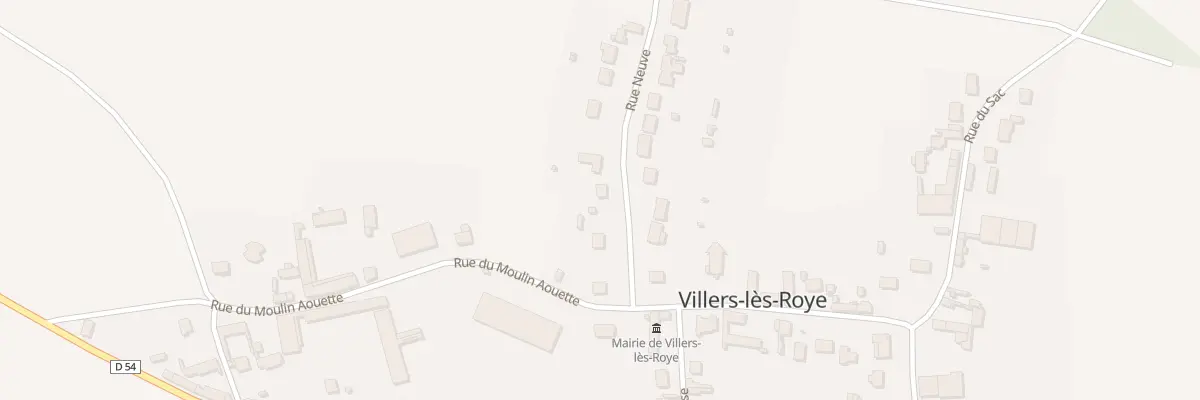 Plan du 5 Rue Neuve à Villers-lès-Roye