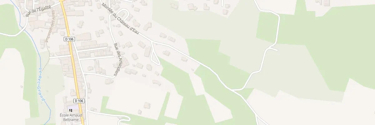 Plan du 16 Vc du Château d’Eau à Ferrals-les-Corbières
