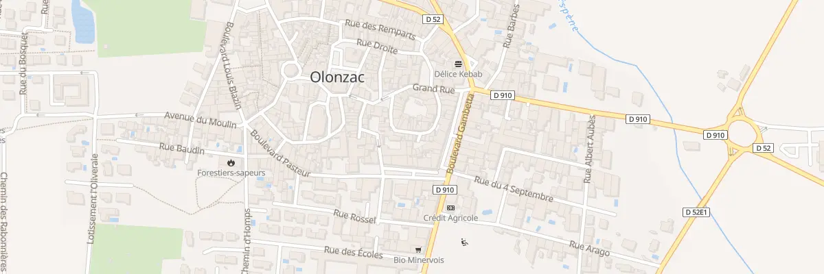 Plan du 7 Rue Saint Antoni à Olonzac