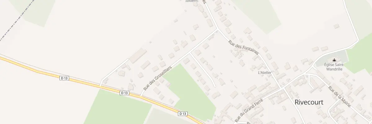 Plan du 5 Rue des Groseilliers à Rivecourt