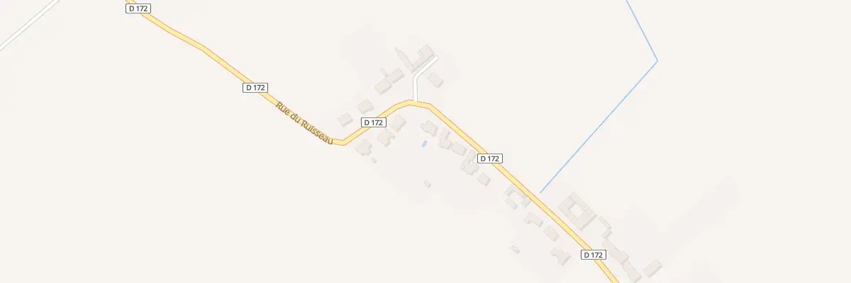 Plan du 60 Rue du Ruisseau à Richebourg