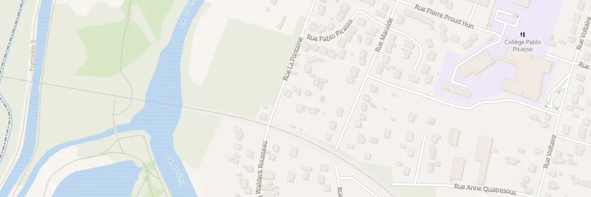 Plan du 4 Rue La Fontaine à Châlette-sur-Loing