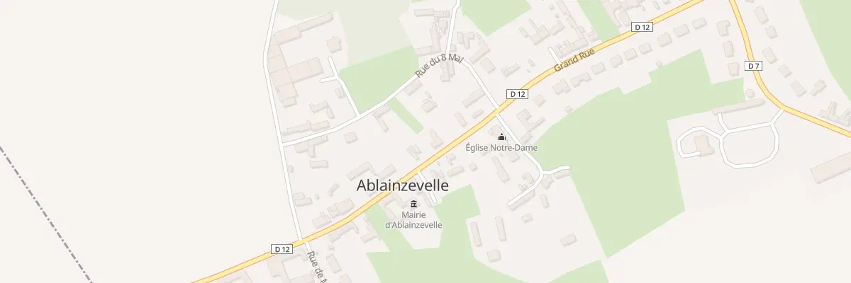 Plan du 14 Rue Saint-pierre à Ablainzevelle