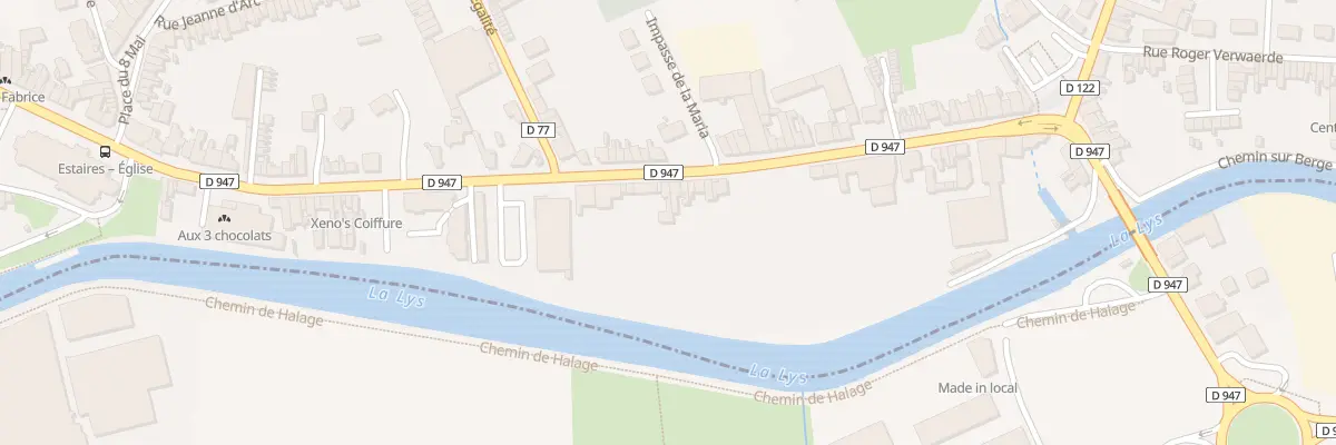 Plan du 36 Rue de Lille à Estaires