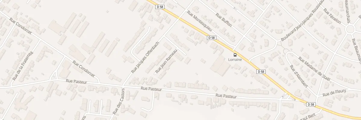 Plan du 8 Rue Jules Massenet à Bully-les-Mines