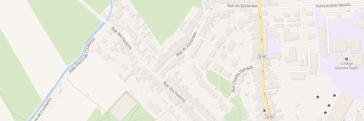 Plan du 24 Rue Kortenker à Bailleul