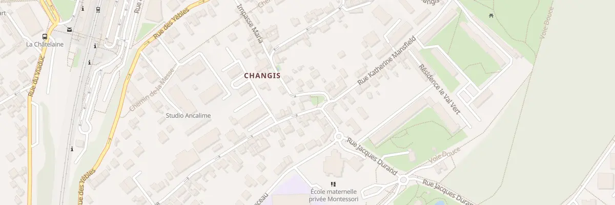 Plan du 25 Rue de la République à Avon