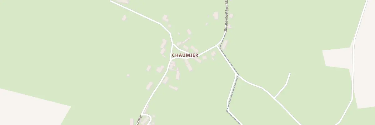 Plan du 772 Rte de Chaumier à Durdat-Larequille