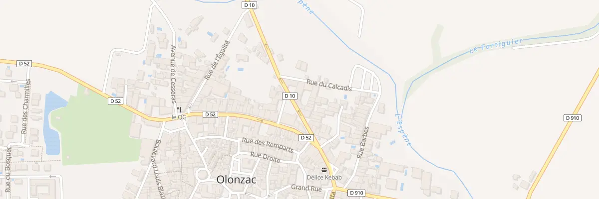 Plan du 22 Av d’Azillanet à Olonzac