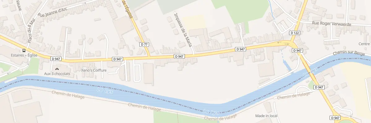 Plan du 38B Rue de Lille à Estaires