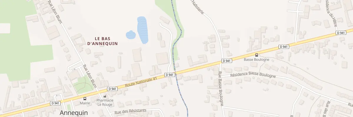 Plan du 1 Bd Louis Lesage à Cambrin