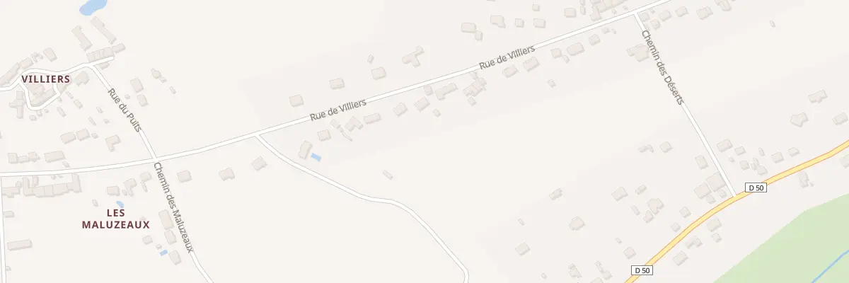 Plan du 29 Rue de Villiers à Châtillon-sur-Loire