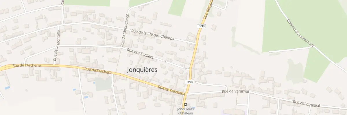 Plan du 6 Rue des Ecoliers à Jonquières