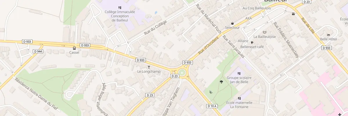 Plan du 48 Rue d’Occident à Bailleul
