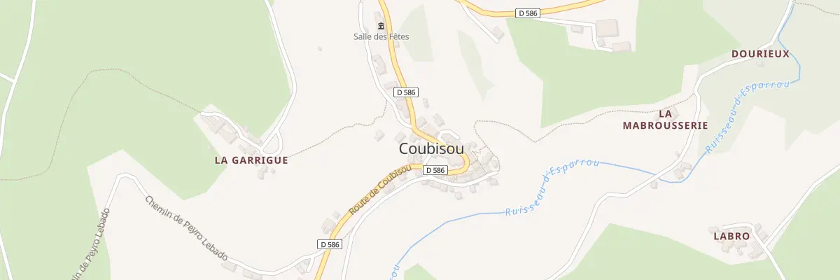 Plan du 1849 Rte de Coubisou à Coubisou
