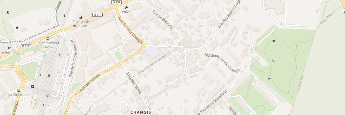 Plan du 9008 Pl du 14 Juillet à Avon