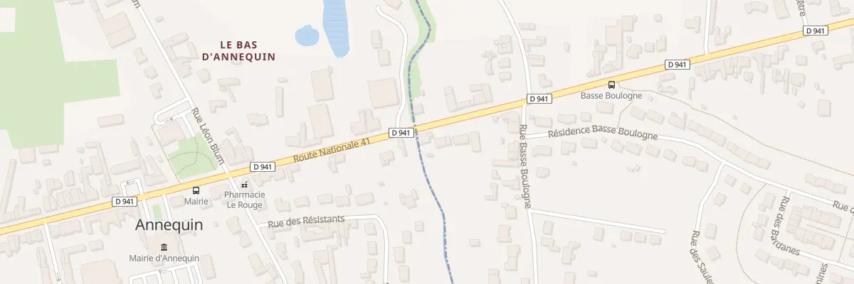 Plan du 2 Bd Louis Lesage à Cambrin