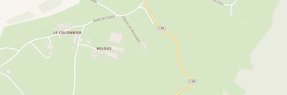 Plan du 13 Montredon à Coubisou