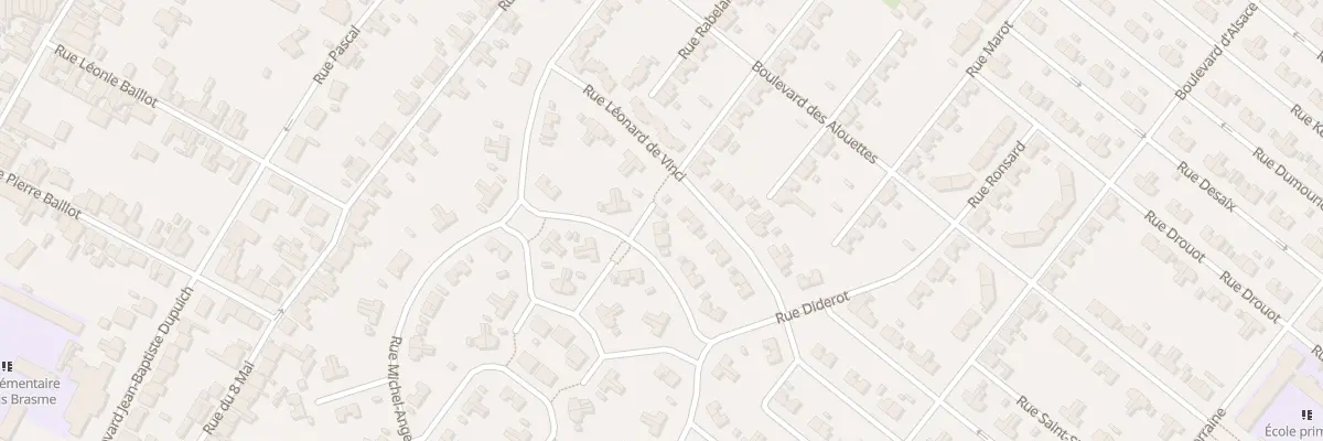 Plan du 25 Rue Michel-ange à Bully-les-Mines
