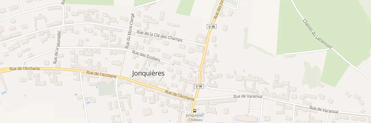 Plan du 4 Rue des Ecoliers à Jonquières