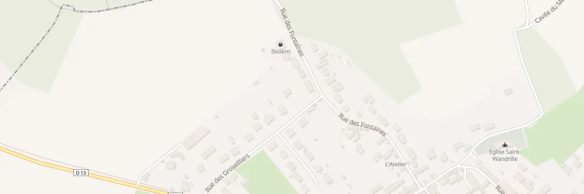 Plan du 2 Rue des Groseilliers à Rivecourt