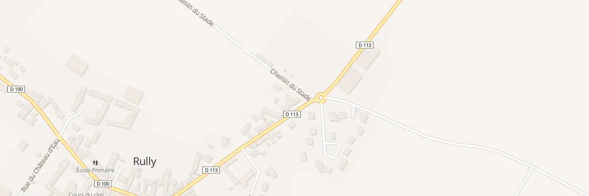 Plan du 25 Rue du Vignet à Rully