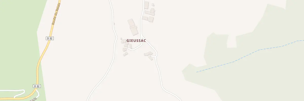Plan du 5114 Gieussac à Murasson