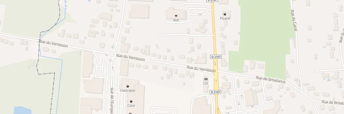 Plan du 118 Rue du Vernisson à Amilly
