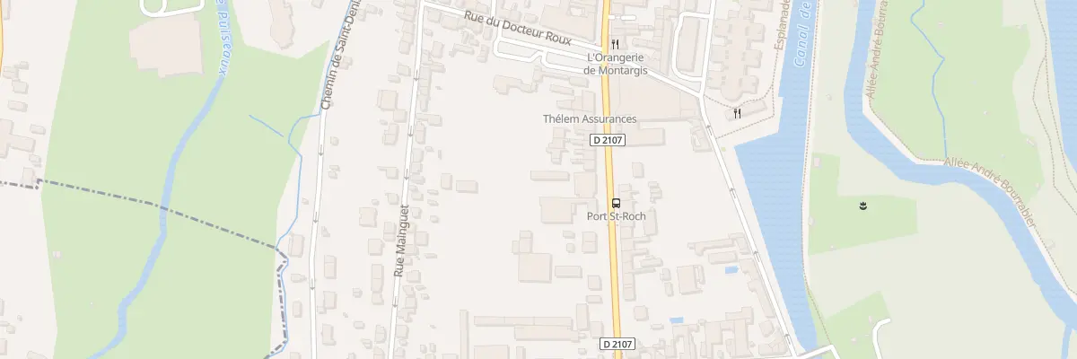 Plan du 88 Rue André Coquillet à Montargis