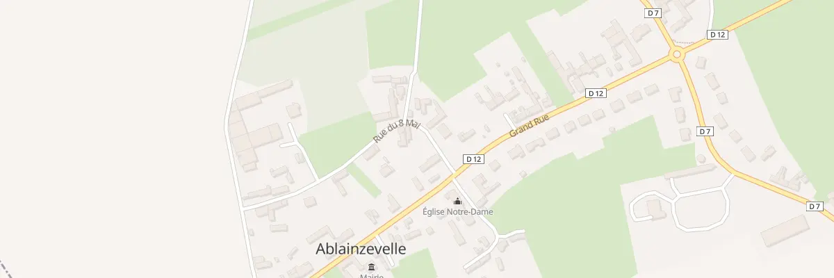 Plan du 2 Rue du Huit Mai à Ablainzevelle