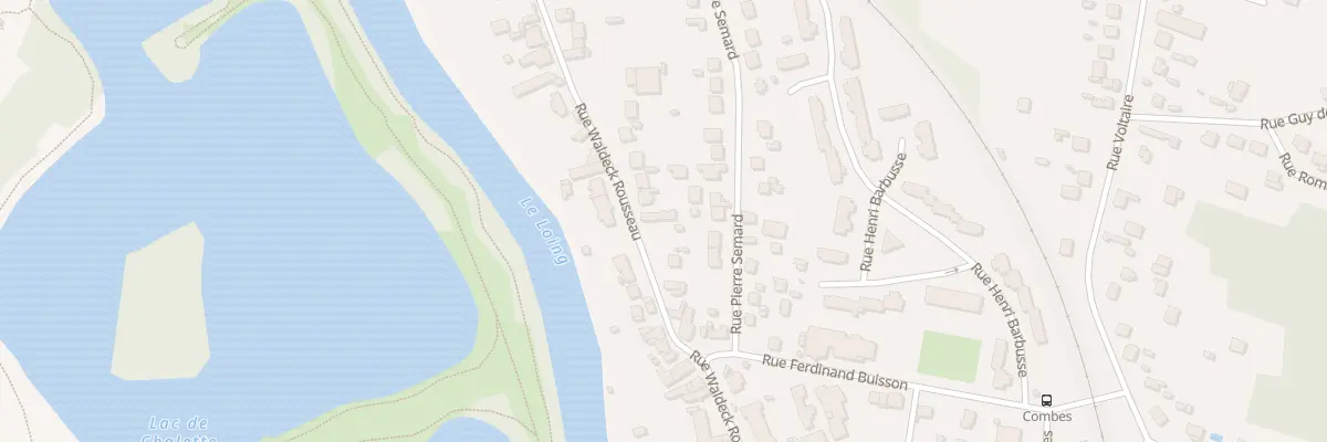 Plan du 64 Rue Waldeck Rousseau à Châlette-sur-Loing