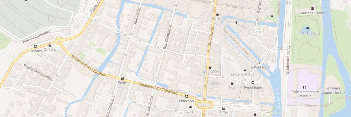 Plan du 37 Rue Gambetta à Montargis