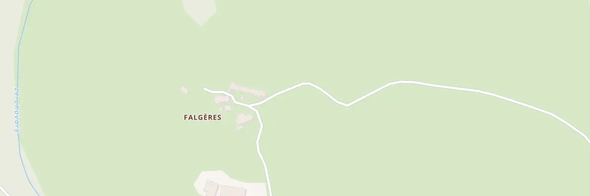 Plan du 2 Falgeres à Marchastel