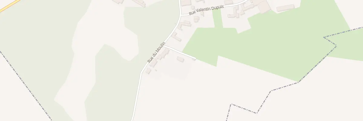Plan du 9 Rue du Moulin à Hendecourt-lès-Ransart