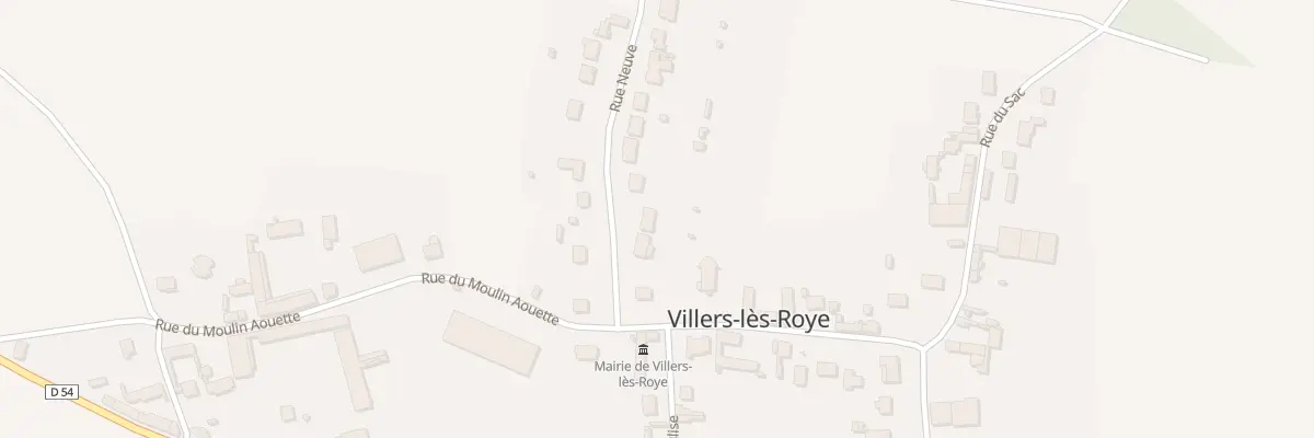 Plan du 6 Rue Neuve à Villers-lès-Roye
