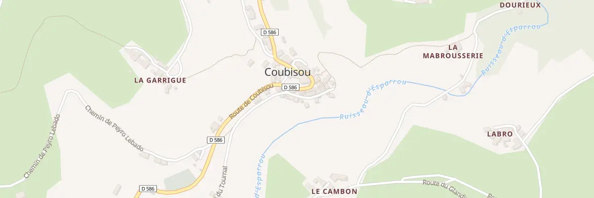 Plan du 42 Imp du Rial à Coubisou