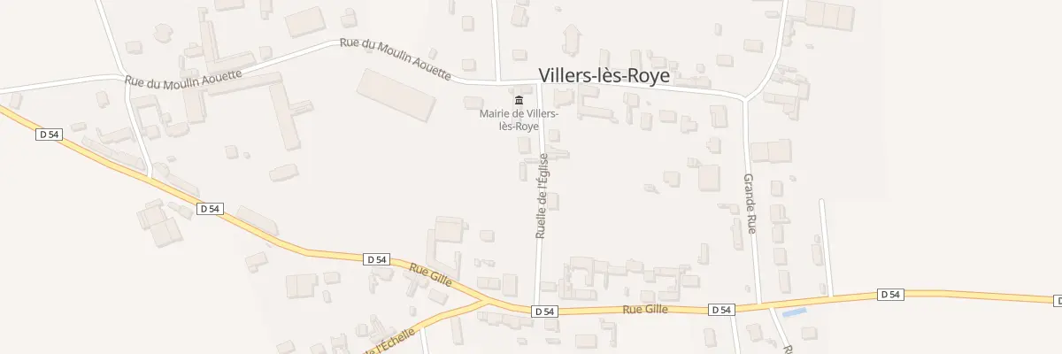 Plan du 8 Rle de l’Eglise à Villers-lès-Roye