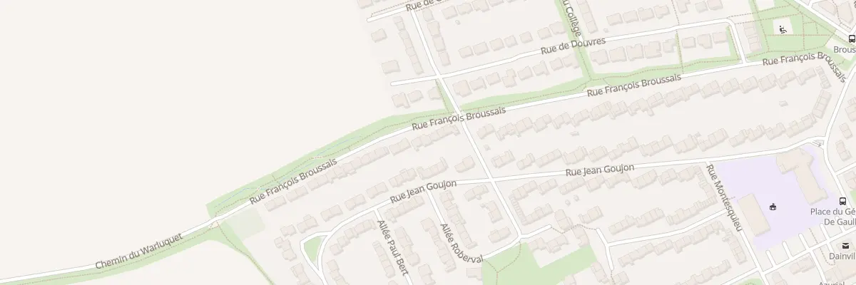 Plan du 120 Rue François Broussais à Dainville