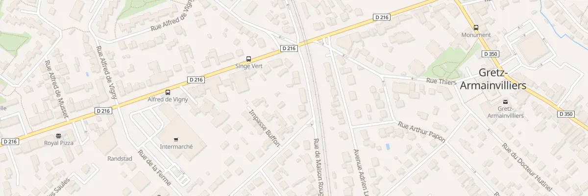 Plan du 4 Rue de Maison-rouge à Gretz-Armainvilliers