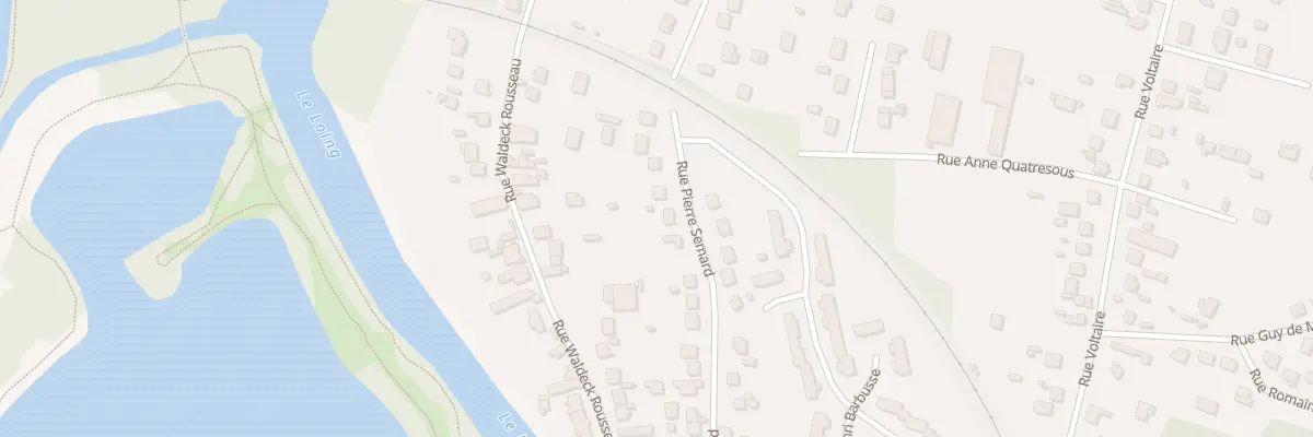 Plan du 21 Rue Pierre Semard à Châlette-sur-Loing