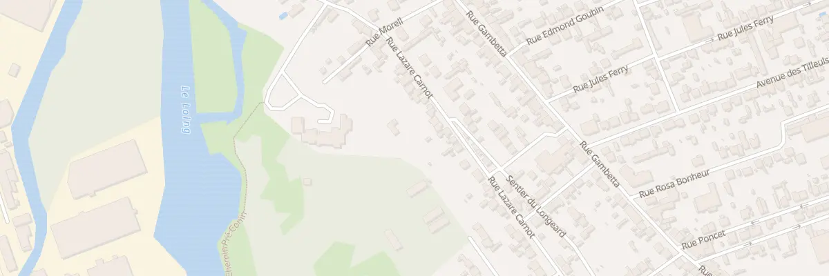 Plan du 10 Rue Lazare Carnot à Châlette-sur-Loing