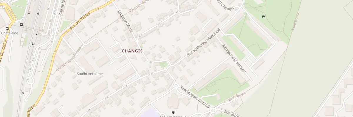 Plan du 1 Rue Katherine Mansfield à Avon