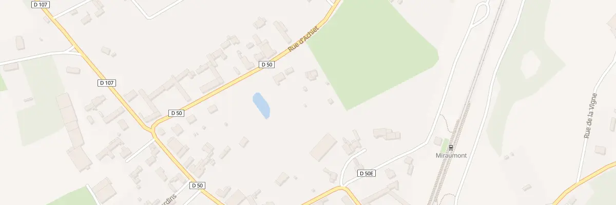 Plan du 18 Rue d’Achiet à Miraumont