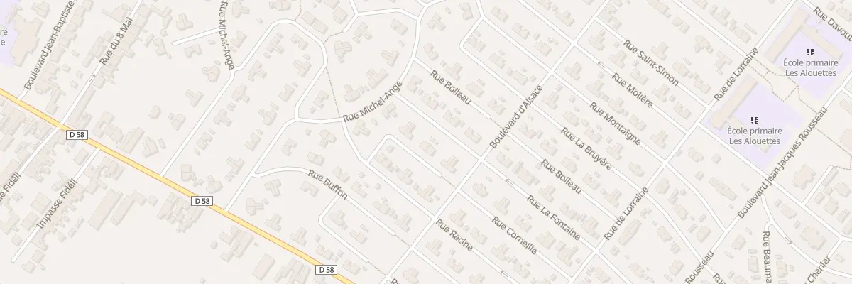 Plan du 5 Rue Corneille à Bully-les-Mines